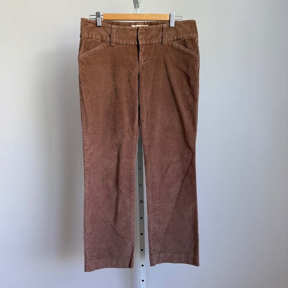 London Jean Kate Pants minimalist boho Chino Corduroy Pants Brown Women's 10